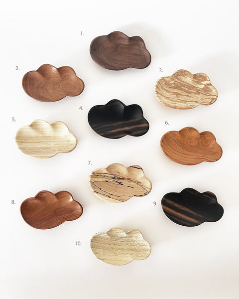 Load image into Gallery viewer, Cloud Plates (In Varying Wood)