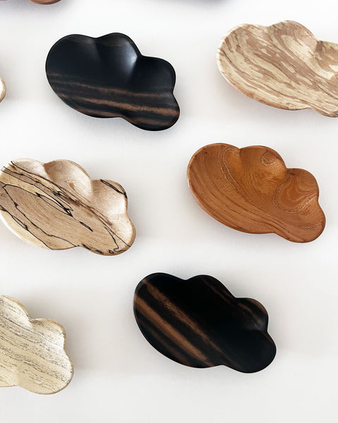 Load image into Gallery viewer, Cloud Plates (In Varying Wood)