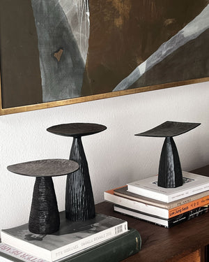 Maple Wood Pedestal Sculpture