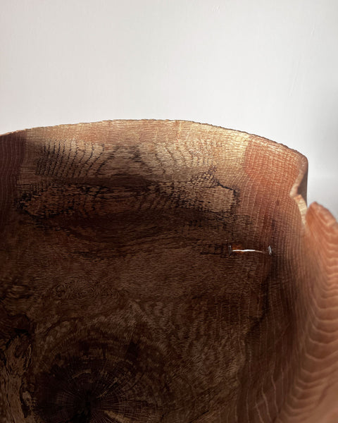 Load image into Gallery viewer, Large Sculptural Korean Oak Vase