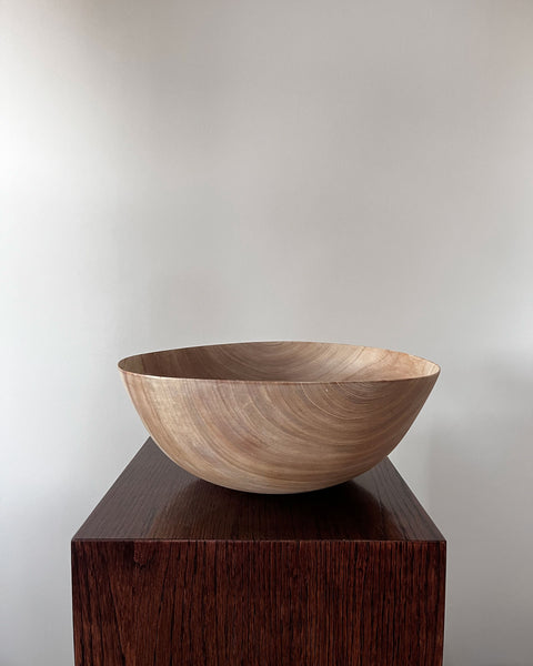 Load image into Gallery viewer, Whitewashed Korean Zelkova Extra Large Bowl