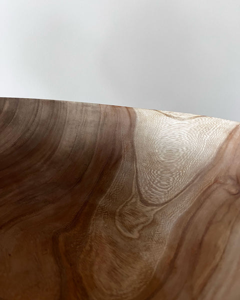 Load image into Gallery viewer, Whitewashed Korean Zelkova Extra Large Bowl