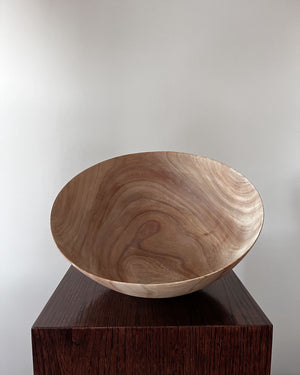 Whitewashed Korean Zelkova Extra Large Bowl