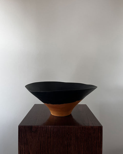 Load image into Gallery viewer, Korean Birch Half Charred Bowl