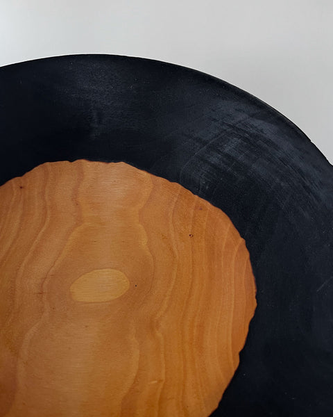 Load image into Gallery viewer, Korean Birch Half Charred Bowl