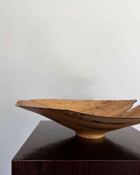 Load image into Gallery viewer, Spalted Maple Shallow Vessel