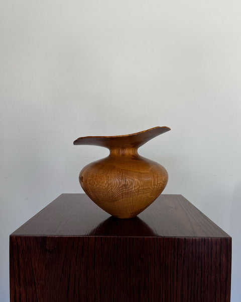 Load image into Gallery viewer, Korean Oak Flared Vase