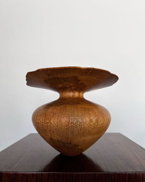 Load image into Gallery viewer, Korean Oak Flared Vase