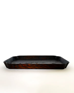 Rippled Castor Aralia Floral Tray
