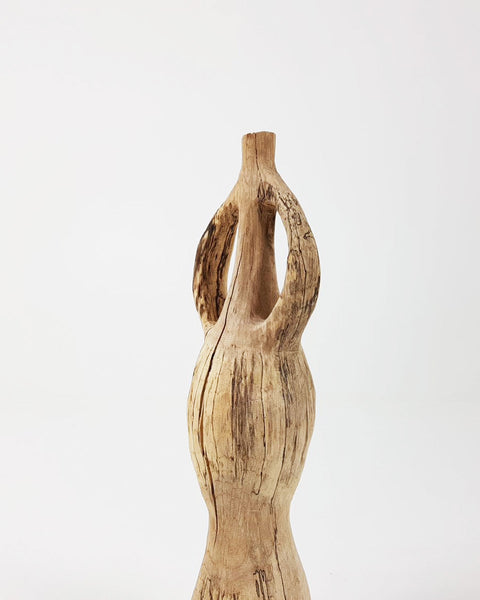 Load image into Gallery viewer, Oak Wood Whittled Vases