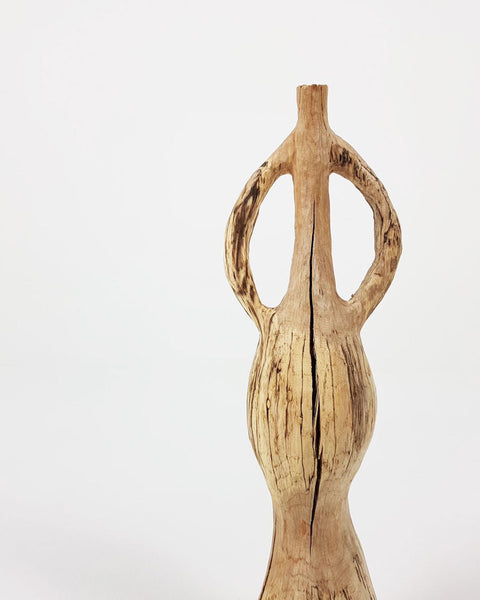 Load image into Gallery viewer, Oak Wood Whittled Vases