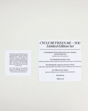 CYCLE BETWEEN ME + YOU Incense Kit