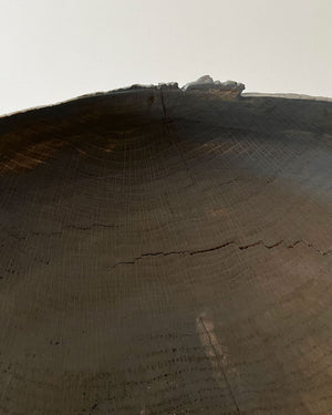 Gray Dyed Korean Oak Vessel, Extra Large