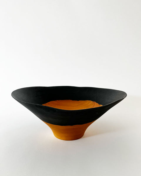 Load image into Gallery viewer, Korean Birch Half Charred Bowl