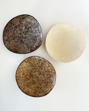 Mini Maple Wood Whittled Plates