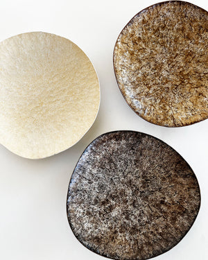 Mini Maple Wood Whittled Plates