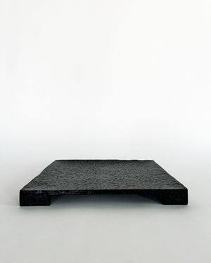 Square Pedestal Serving Dish and Tray (Soban)