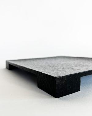 Square Pedestal Serving Dish and Tray (Soban)
