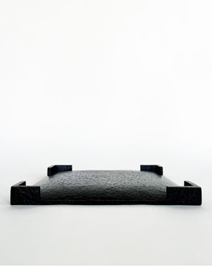 Square Pedestal Serving Dish and Tray (Soban)