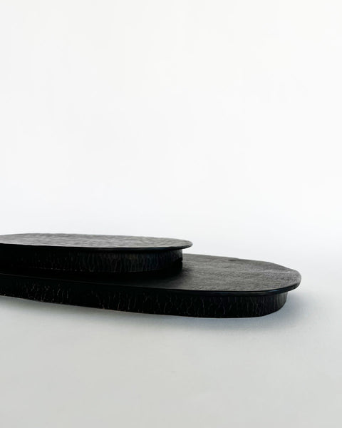 Load image into Gallery viewer, Oblong Maple Wood Table Tray and Pedestal (Soban)