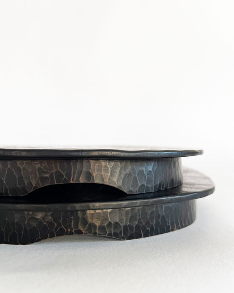 Load image into Gallery viewer, Oblong Maple Wood Table Tray and Pedestal (Soban)