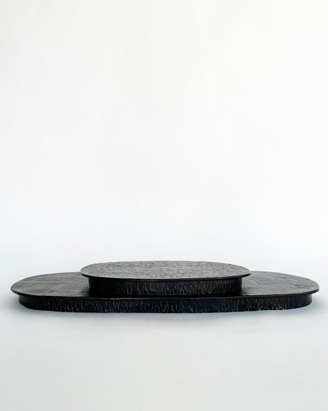 Load image into Gallery viewer, Oblong Maple Wood Table Tray and Pedestal (Soban)