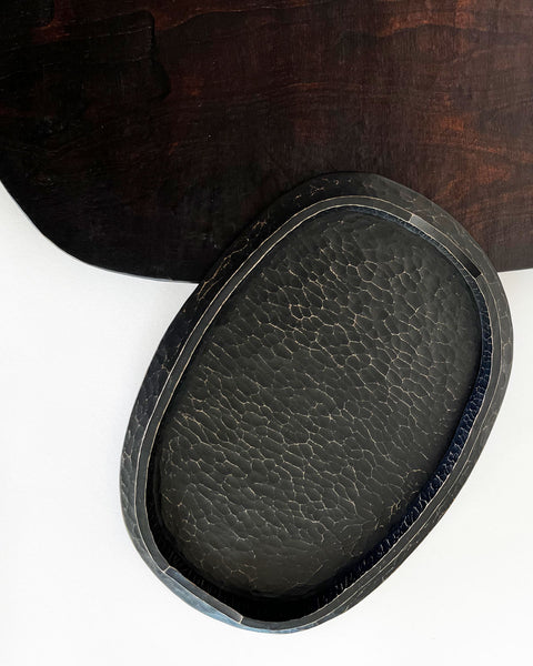 Load image into Gallery viewer, Oblong Maple Wood Table Tray and Pedestal (Soban)