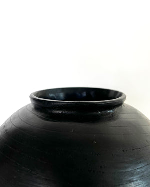 Ginkgo Wood and Pine Wood "Sweet Potato" Jar