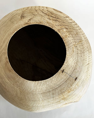 Raw Korean Oak Large-Scale Jellyfish Vessel