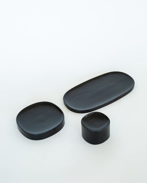 Ceremonial Set (Food-Safe Set of 3 Plates)