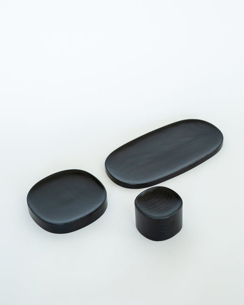 Load image into Gallery viewer, Ceremonial Set (Food-Safe Set of 3 Plates)