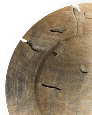 Raw and Unfinished Korean Wild Walnut Plate
