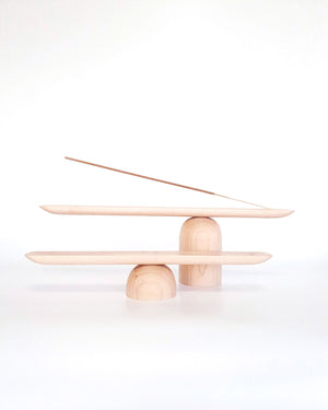 Ash Colored Incense Holder (2 Sizes)