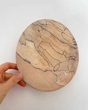 Korean Mono Maple Wood Plate
