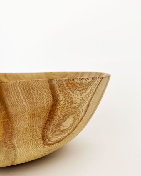 Load image into Gallery viewer, Whitewashed Korean Zelkova Extra Large Bowl
