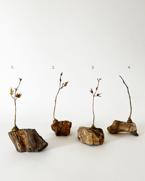 Load image into Gallery viewer, Brass and Stone Sculpture, NHG x Eunjung Ryu
