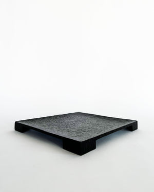 Square Pedestal Serving Dish and Tray (Soban)