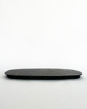 Oblong Maple Wood Table Tray and Pedestal (Soban)