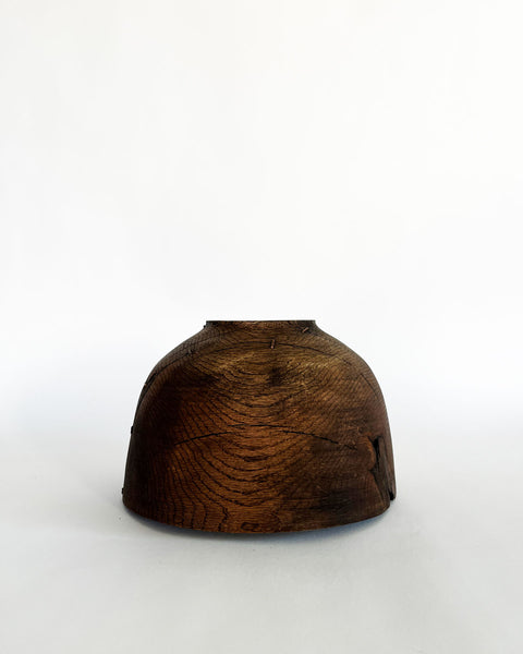 Load image into Gallery viewer, Waxed Korean Oak Small Jellyfish Vessel
