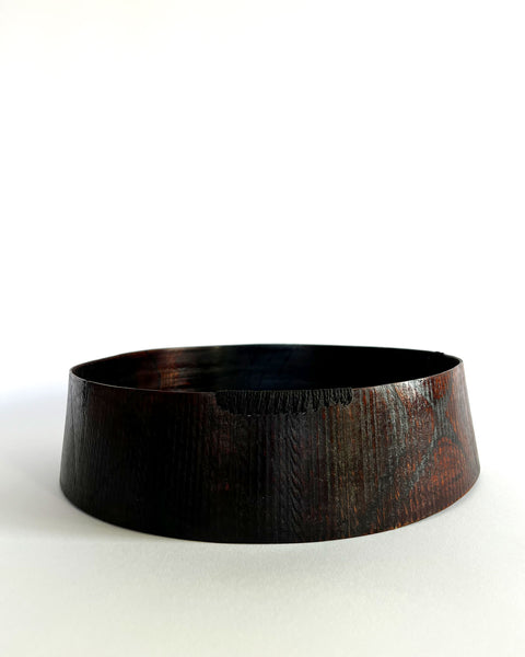 Load image into Gallery viewer, Zelkova Wood Medium Red Lacquered Bowl
