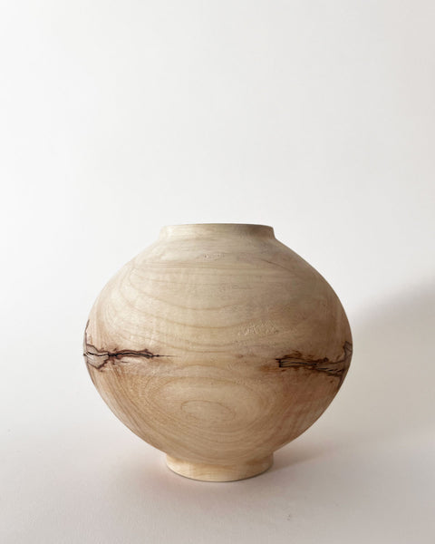 Load image into Gallery viewer, Painted Maple Moon Jar
