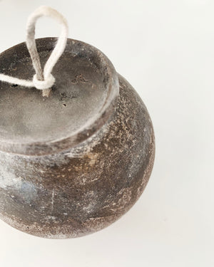 "Memories of Wood Grain" Moon Jar-Shaped Objet