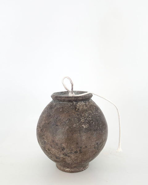 Load image into Gallery viewer, &quot;Memories of Wood Grain&quot; Moon Jar-Shaped Objet
