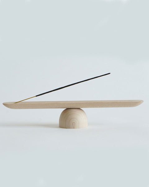 Load image into Gallery viewer, Ash Colored Incense Holder (2 Sizes)
